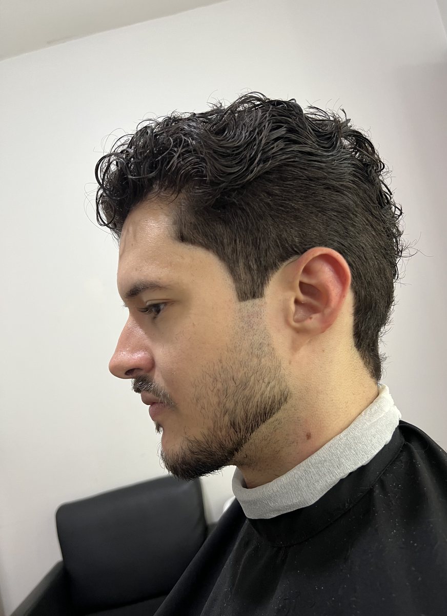 Corte masculino no Studio Felipe Serra