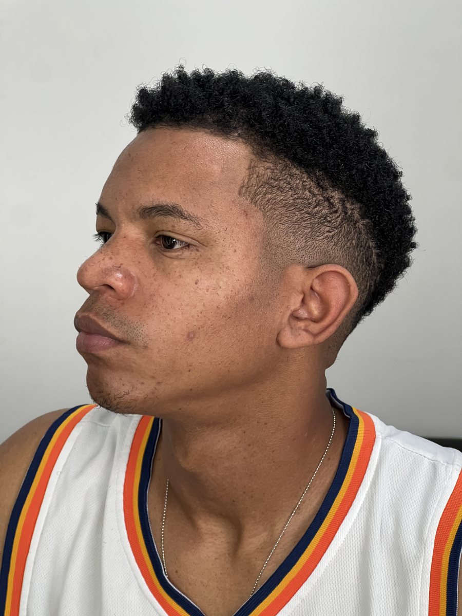 Corte e fade no Studio Felipe Serra