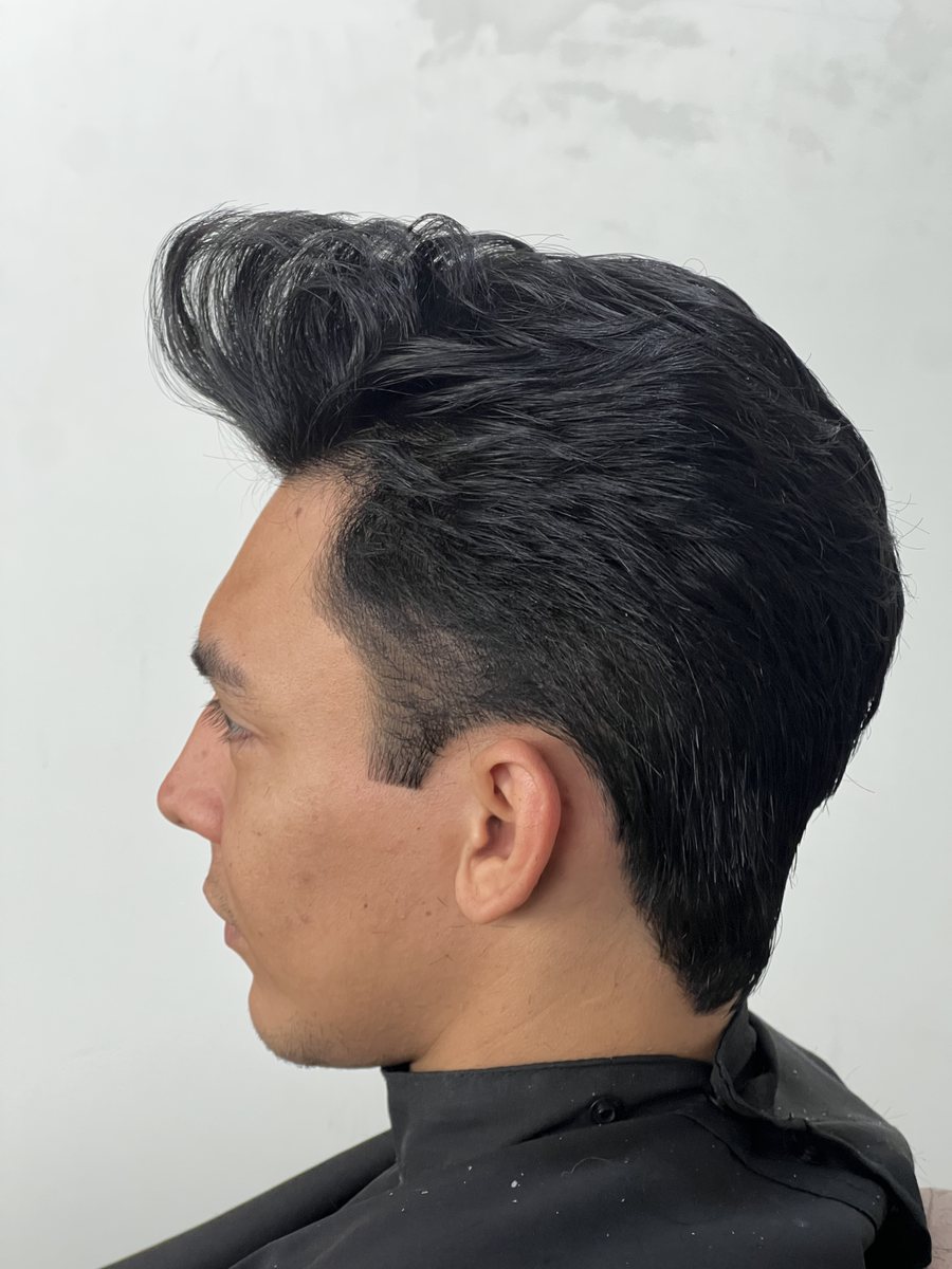 Corte masculino no Studio Felipe Serra